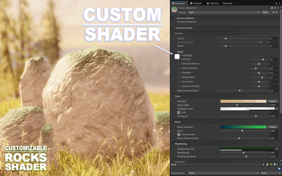 Customizable Rocks Pack screenshot 4