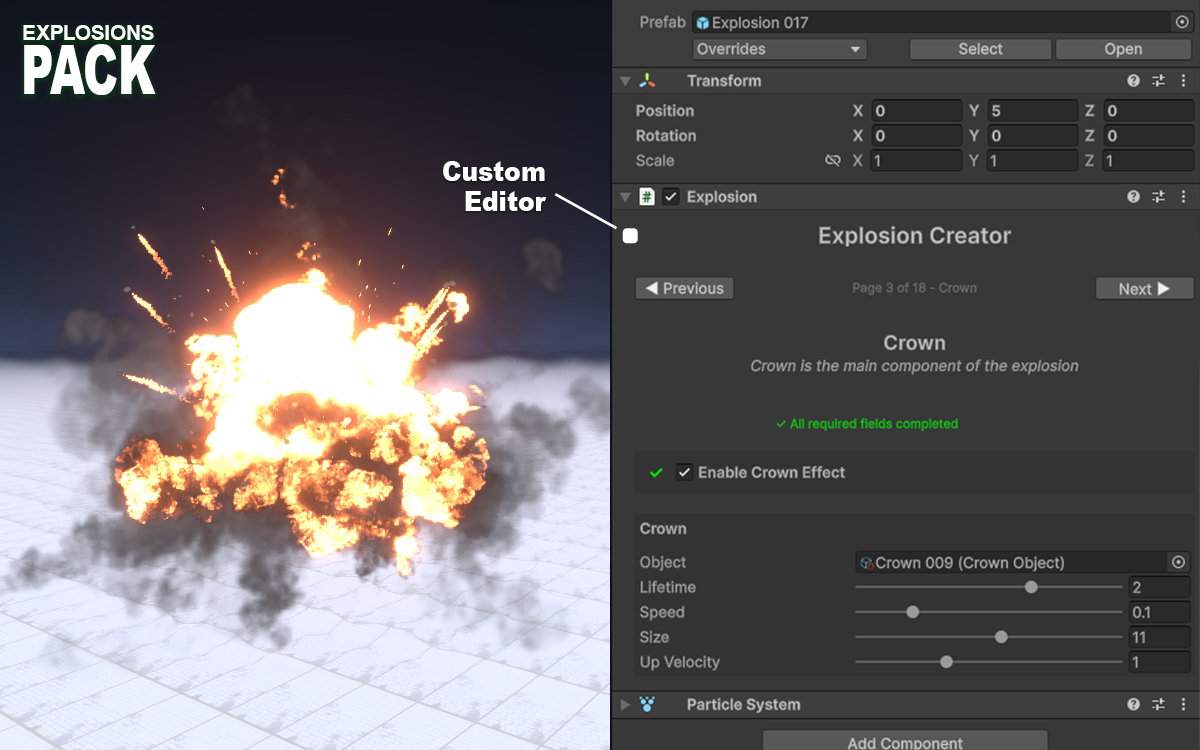 Explosion Packs screenshot 1