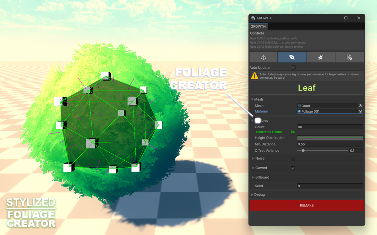 Stylized Foliage Creator screenshot 1
