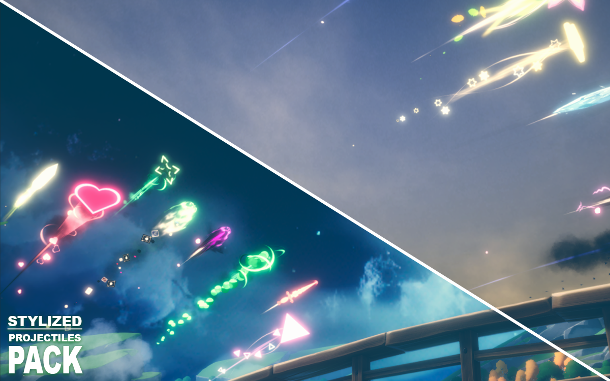 Stylized Projectiles Pack screenshot 4