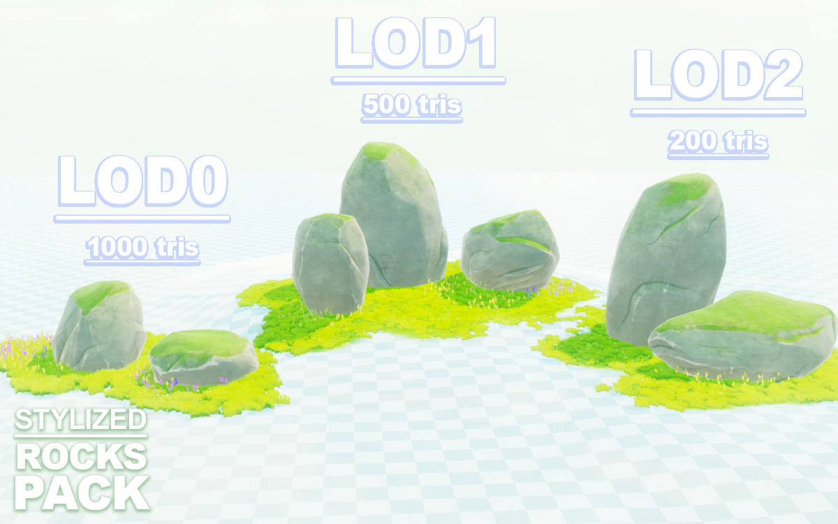 Stylized Rock Pack screenshot 2