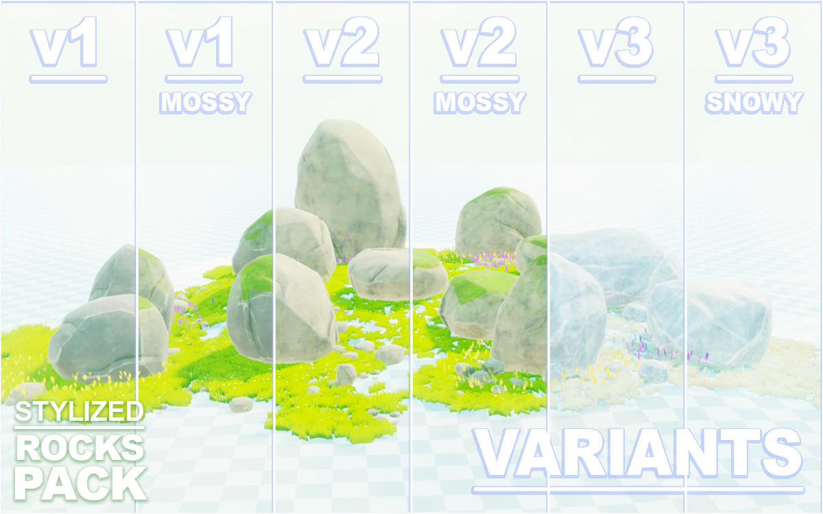 Stylized Rock Pack screenshot 3